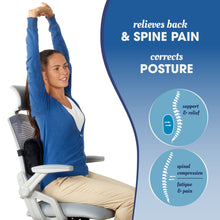 Load image into Gallery viewer, RS7-X Lumbar Support for Office Chairs
