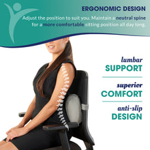 Load image into Gallery viewer, RS11-X Lumbar Support for Office Chairs
